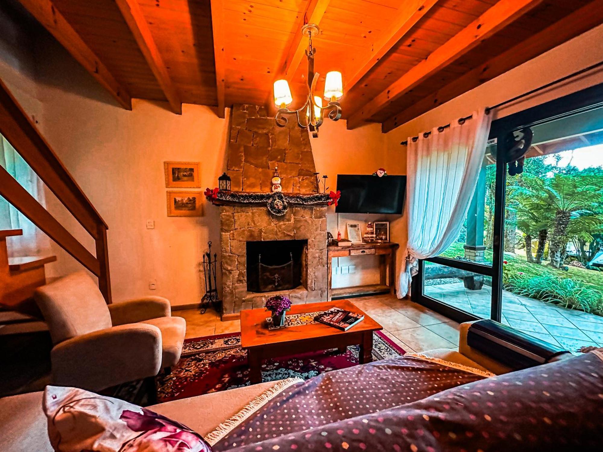 Estalagem Coracao Da Mata Hotell Gramado Exteriör bild